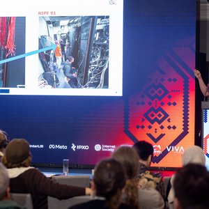 Photo taken from the RIPE 91 meeting