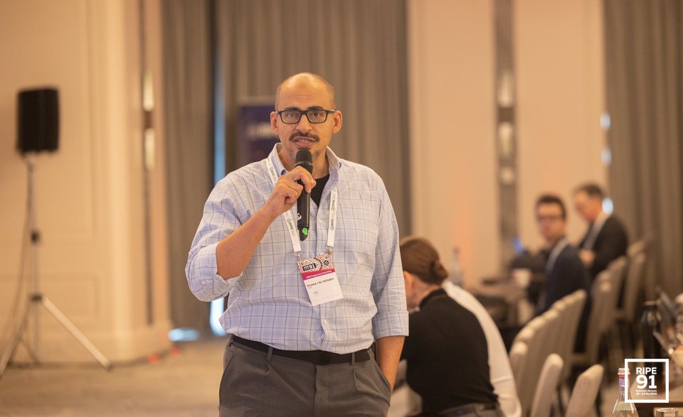 Photo taken from the RIPE 91 meeting