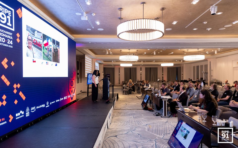 Photo taken from the RIPE 91 meeting