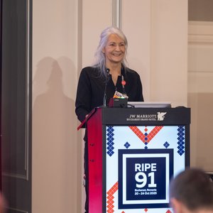 Photo taken from the RIPE 91 meeting