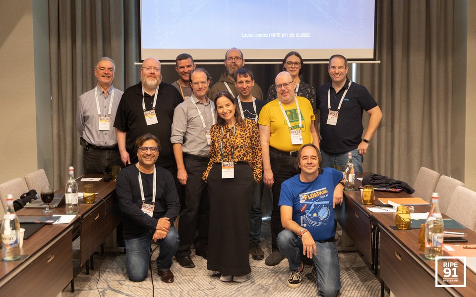 Photo taken from the RIPE 91 meeting
