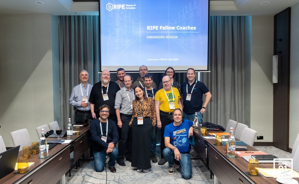 Photo taken from the RIPE 91 meeting