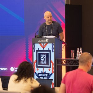 Photo taken from the RIPE 91 meeting