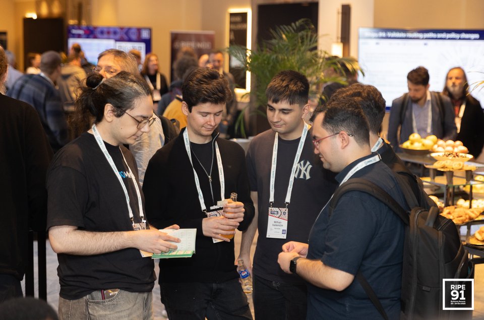 Photo taken from the RIPE 91 meeting