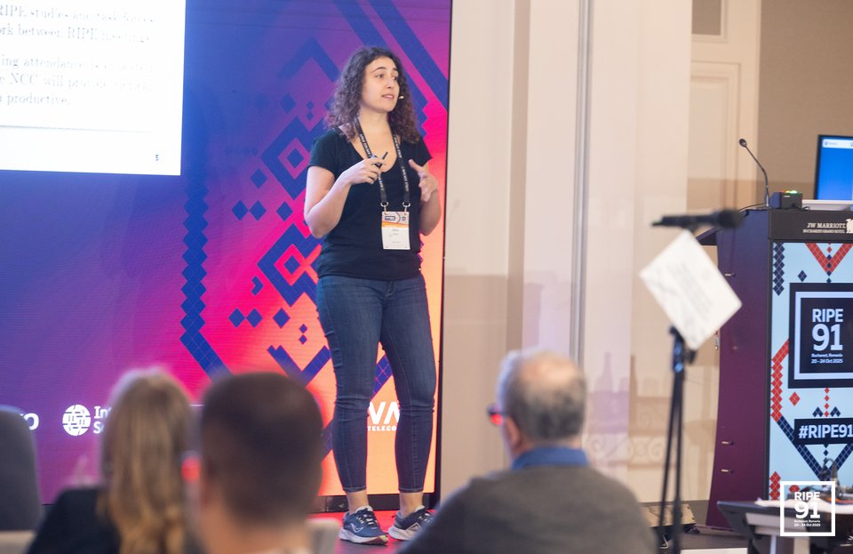 Photo taken from the RIPE 91 meeting