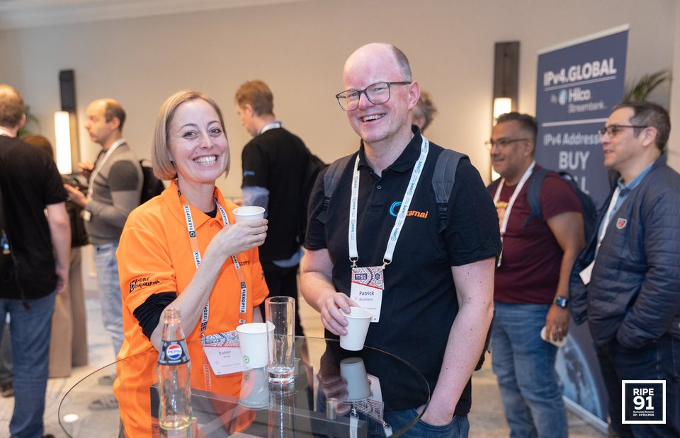 Photo taken from the RIPE 91 meeting