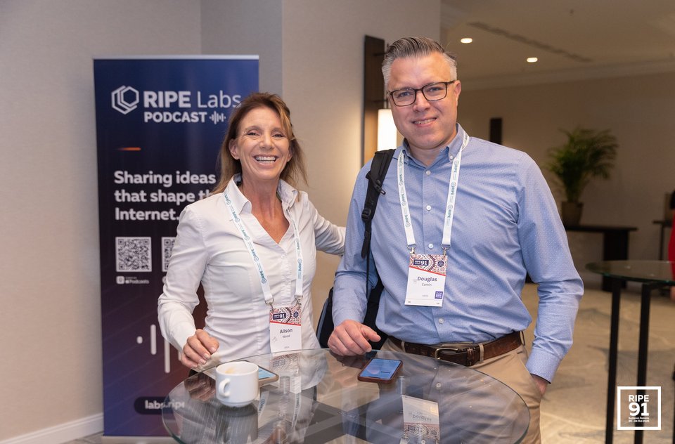 Photo taken from the RIPE 91 meeting