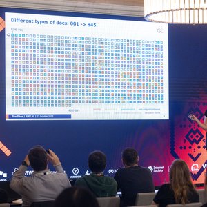 Photo taken from the RIPE 91 meeting