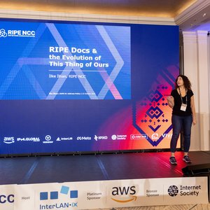 Photo taken from the RIPE 91 meeting