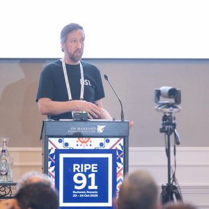 Photo taken from the RIPE 91 meeting