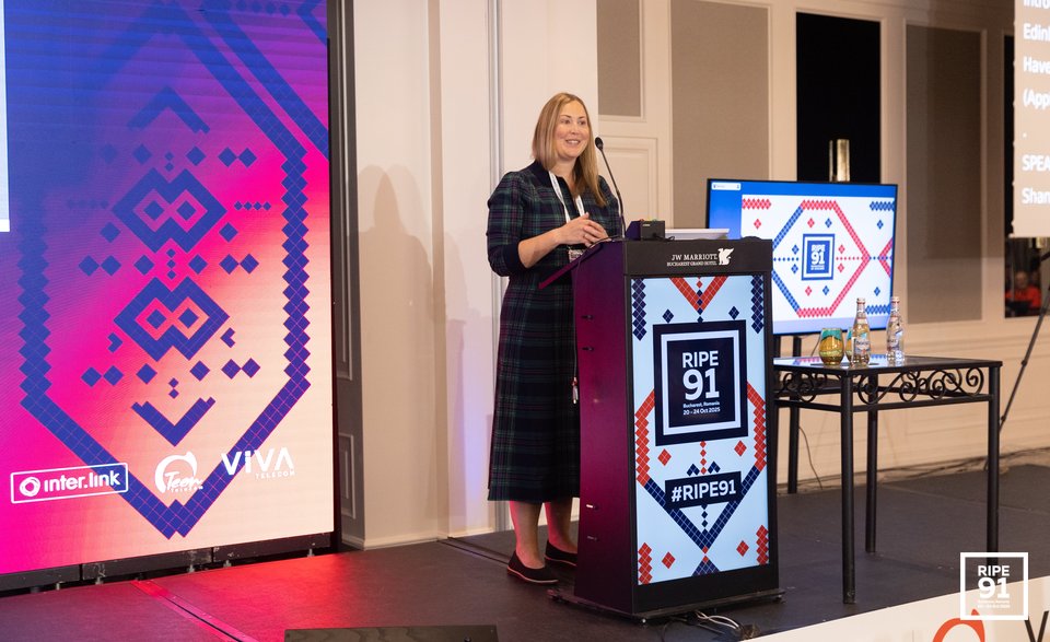 Photo taken from the RIPE 91 meeting