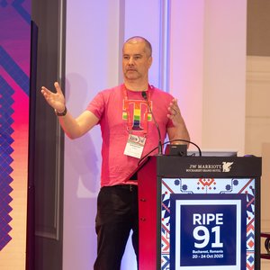 Photo taken from the RIPE 91 meeting