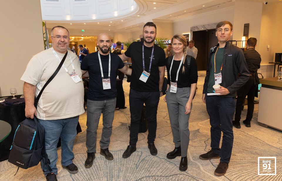 Photo taken from the RIPE 91 meeting