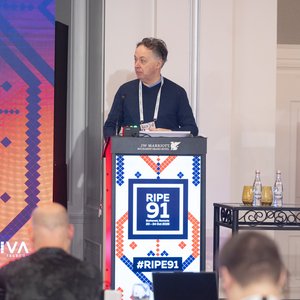 Photo taken from the RIPE 91 meeting