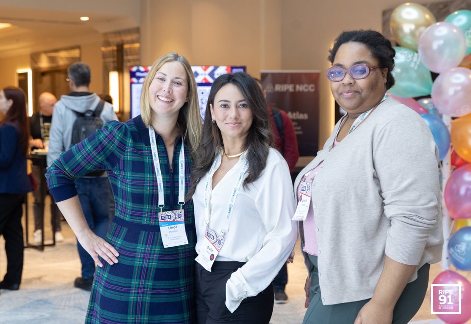 Photo taken from the RIPE 91 meeting