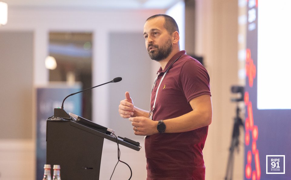 Photo taken from the RIPE 91 meeting