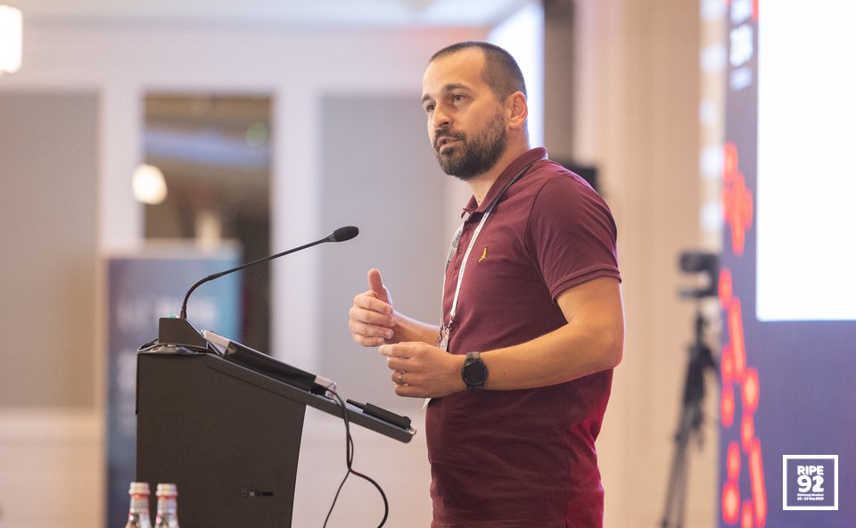 Photo taken from the RIPE 91 meeting