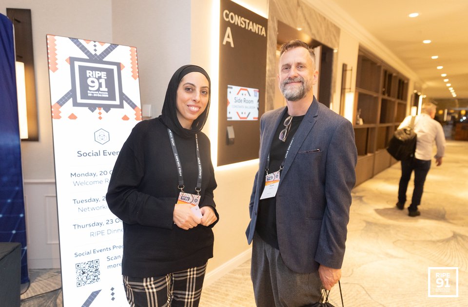 Photo taken from the RIPE 91 meeting