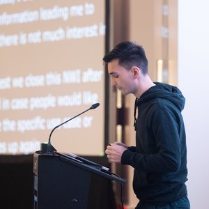 Photo taken from the RIPE 91 meeting