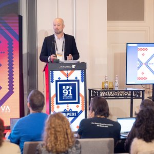 Photo taken from the RIPE 91 meeting