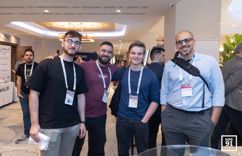 Photo taken from the RIPE 91 meeting