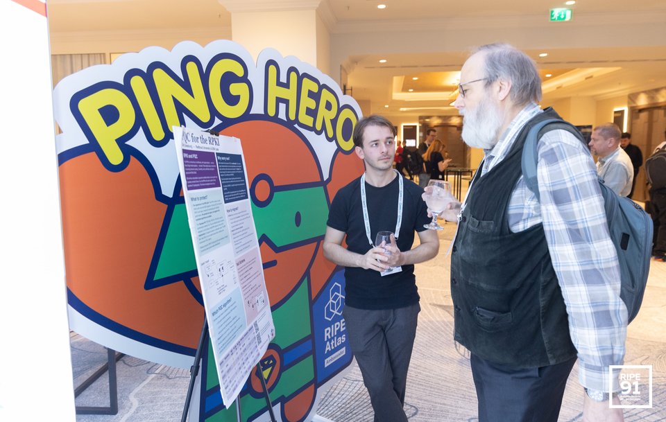 Photo taken from the RIPE 91 meeting