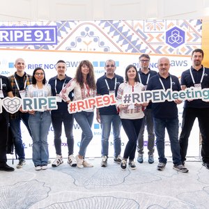 Photo taken from the RIPE 91 meeting