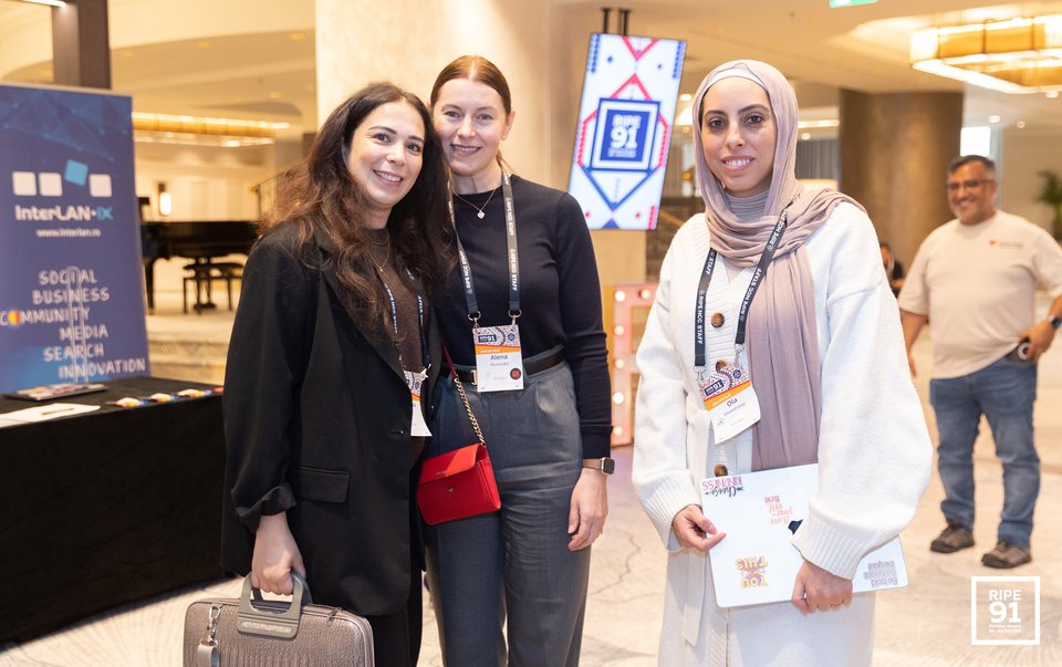 Photo taken from the RIPE 91 meeting