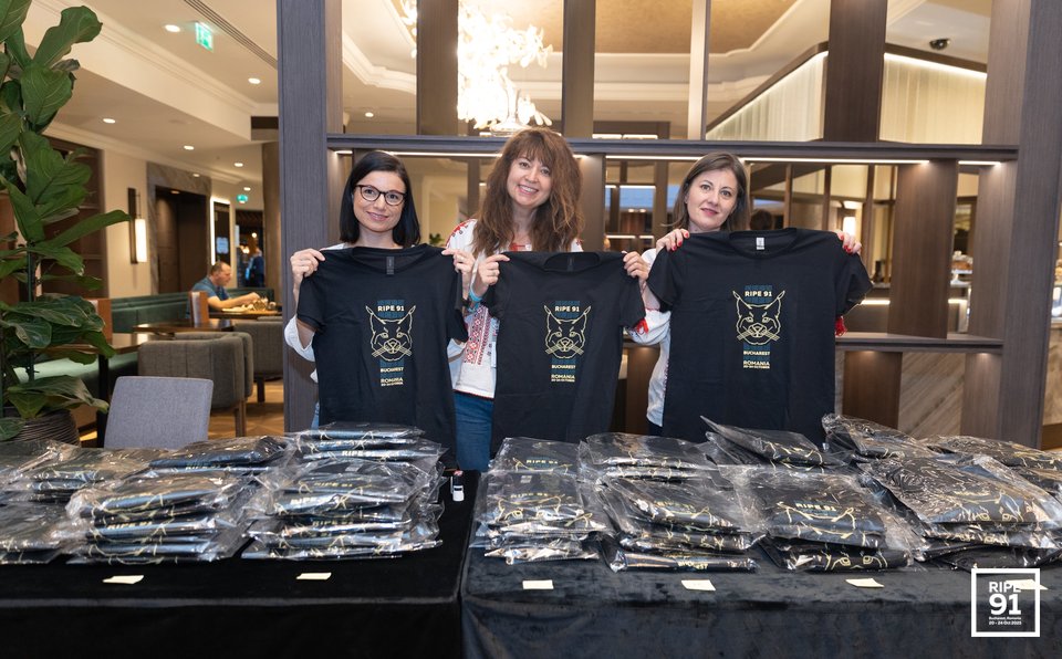 Photo taken from the RIPE 91 meeting