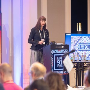 Photo taken from the RIPE 91 meeting