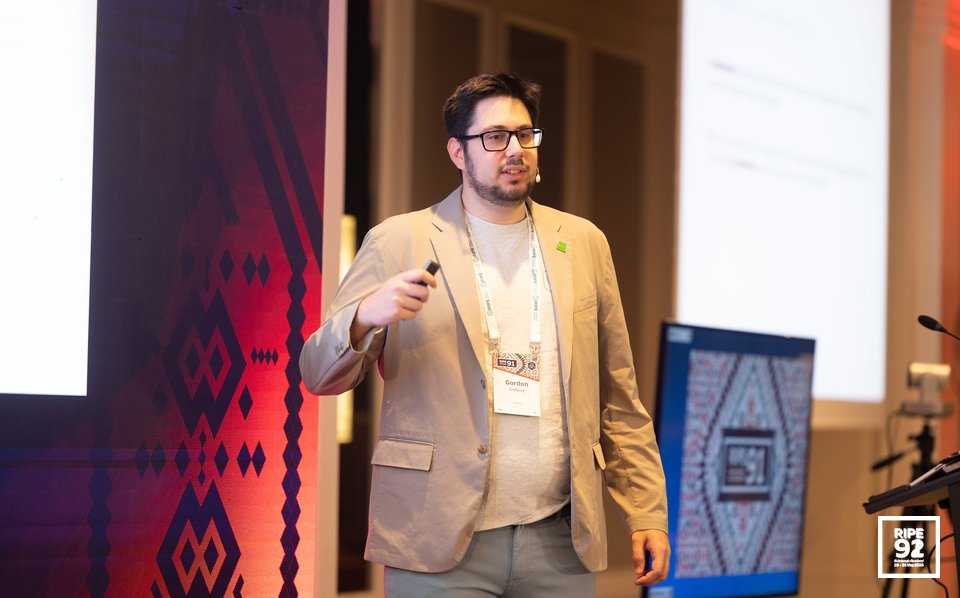 Photo taken from the RIPE 91 meeting